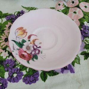 PARAGON Gold Crest Backstamp on White Bone China Replacement Saucer